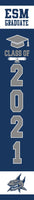 "ESM" Window Banners (set of 2) - Front Door Sides
