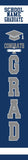 "Any School" Window Banners (set of 2) - Front Door Sides